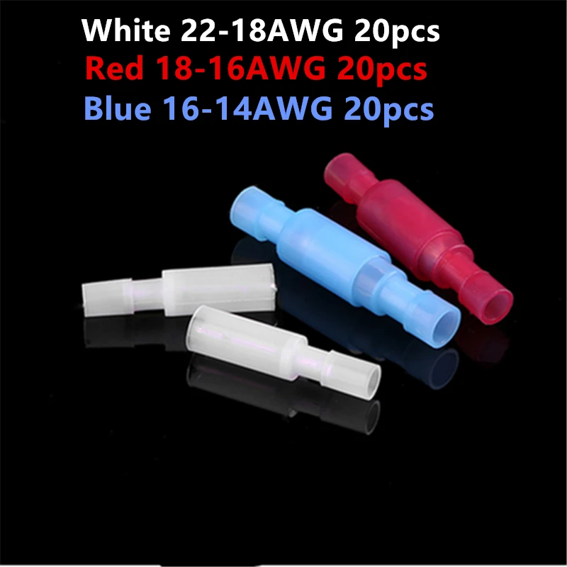 Электрические провода соединители пуля Тип Женский/Мужской сращивания обжимной