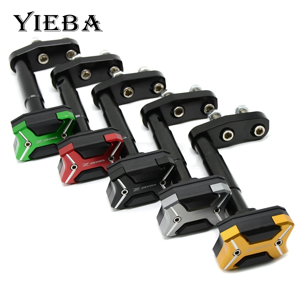 Z300 2013 2016 защита Рама мотоцикла Ползунки Краш Pad крышка от падения для KAWASAKI 2014 2015