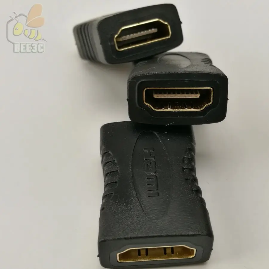 Адаптер HDMI совместимый с женским разъемом соединительный преобразователь для HDTV