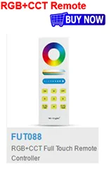 FUT068 AC85-265V Milight 2,4 г 6 Вт RGB+ CCT Вай-Фай совместимый смарт светодиодный светильник 2,4G Беспроводной 4-Зона дистанционного управления Android/iOs APP Управление