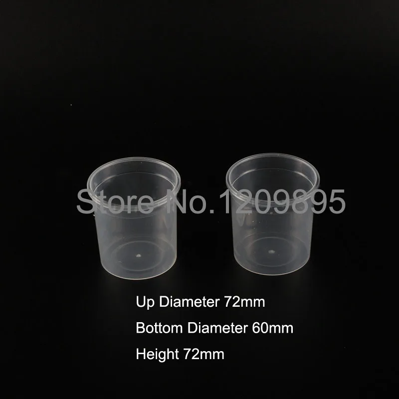 

20pcs/pack 120ML Plastic Sample Cup Waste liquor without cap Free Shipping