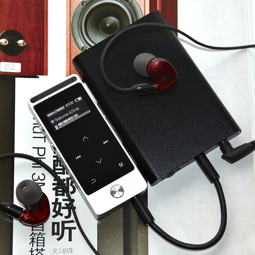 SaoMai Портативный Lossless mp3 плеер + Усилитель Для Наушников Оригинальный Сенсорный