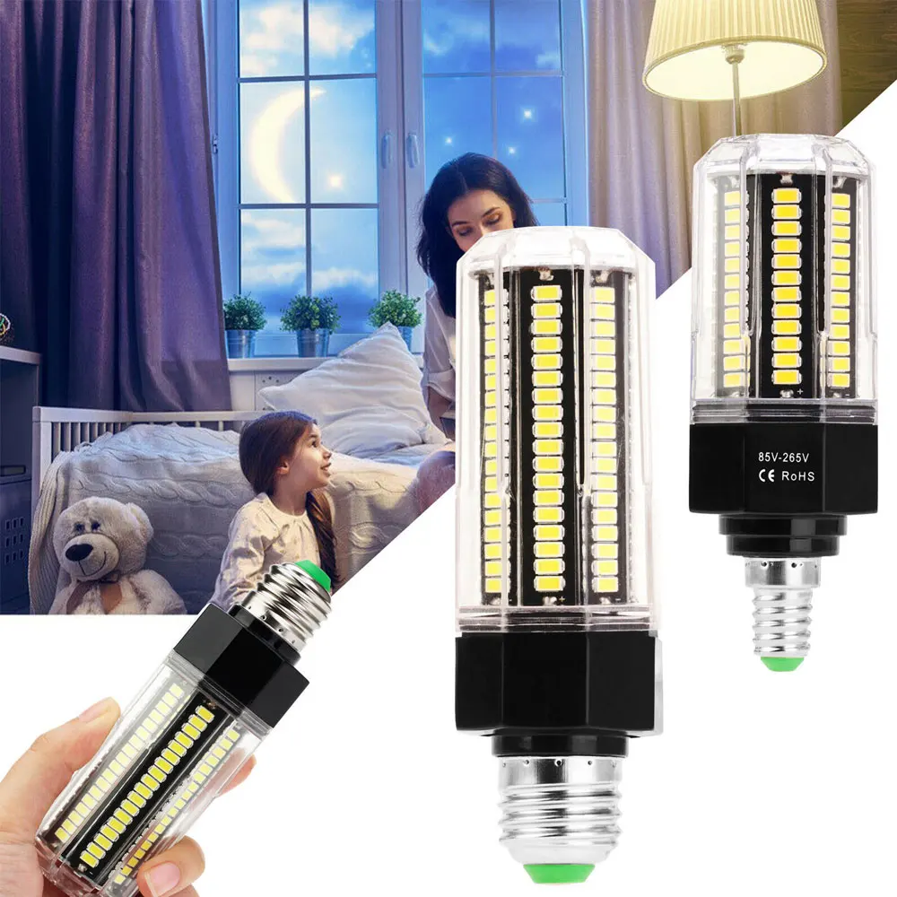 Светодиодный лампочки «Кукуруза» 22-162 светодиодный s E27 E14 B22 штык 5730 SMD 9 Вт 12 Вт 13 Вт 15 Вт домашняя декорационная Лампа AC 110 V 220 V AC 85-265 V