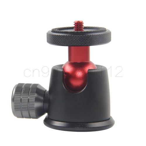 

Tripod Mini Ball Head Tripod Mount Head-Metal Ballhead Tripod Mount with 1/4" for Digital Camera/Compact Monopod Light Stand