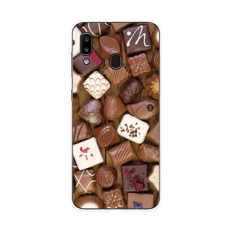 Silicone Case For Sumsung Galaxy A10 A20 A20E A30 A40 A50 A60 A70 A80 Phone Cover Fruit M10 M20 M30 |