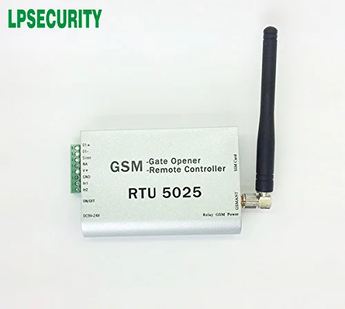 Автоматического открывания двери гаража/GSM откатных ворот/sms работает для