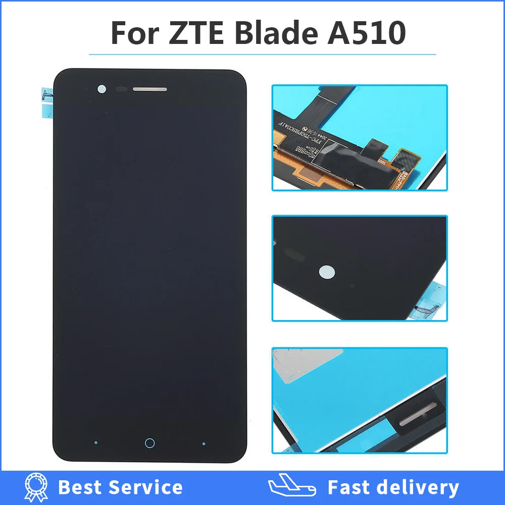 5 0 дюймовый ЖК дисплей для zte blade a510 сенсорный экран дигитайзер ZTE A510 в сборе|Экраны