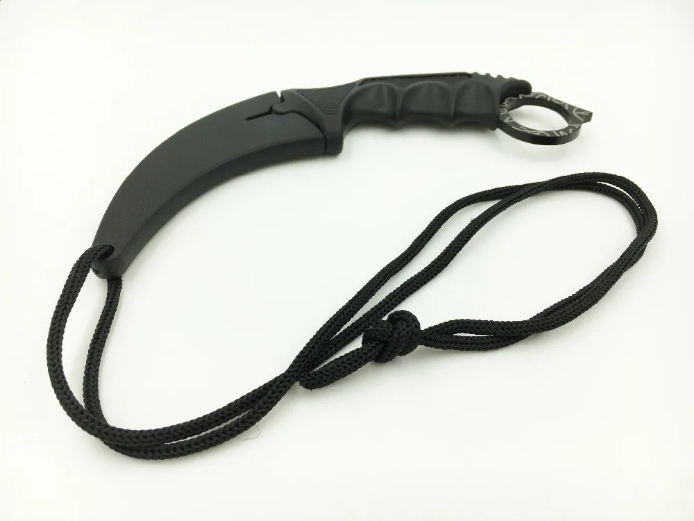 CS GO нож-керамбит Counter Strike коготь острый нож шейный с ножнами тигровый зуб