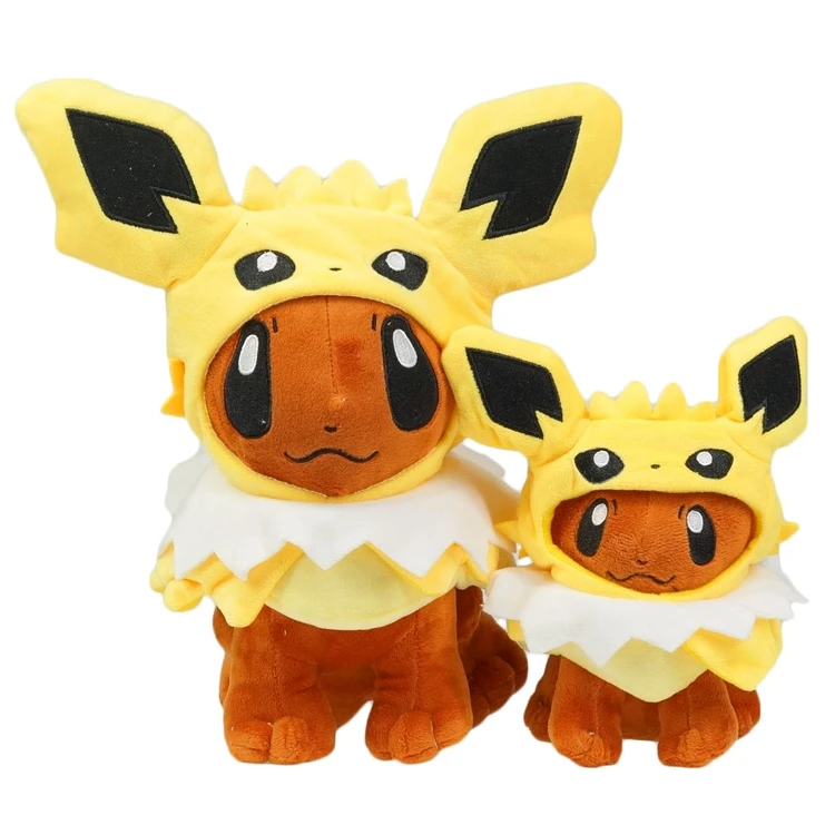 Пончо Eevee большого размера мягкая плюшевая кукла игрушка|Персонажи мультфильмов