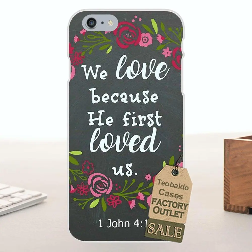 Библейский стих филиппийский Иисус Христос для Apple iPhone 4 4S 5 5C SE 6 6S 7 8 Plus X LG G4 G5 G6 K4 K7