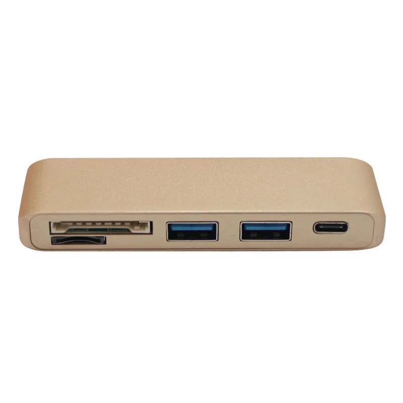 5 в 1 многофункциональный концентратор USB 3 на 0 + устройство для чтения карт |
