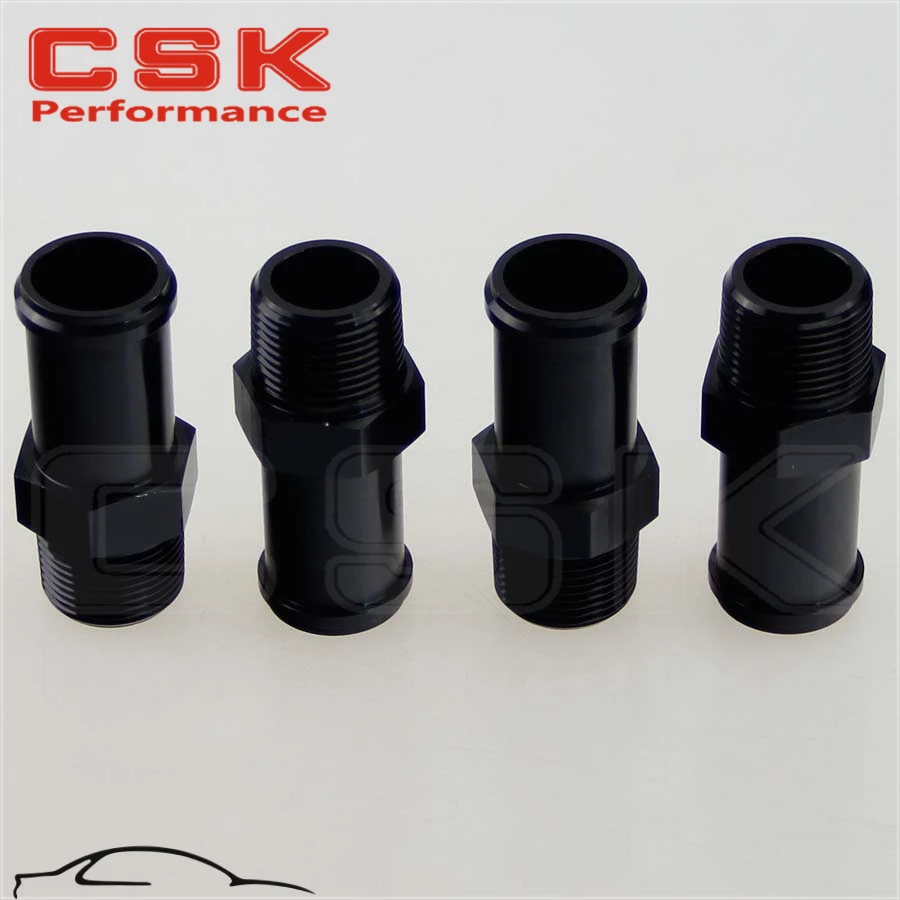 4 шт. Алюминиевый штуцер для шланга 1/4 &quotNPT типа папа|npt hose barb|aluminum fittingsaluminum barb fittings