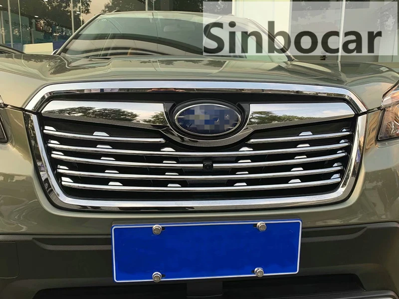 Передняя решетка радиатора из АБС-пластика 7 шт. для Subaru Forester SK 2019 | Автомобили и
