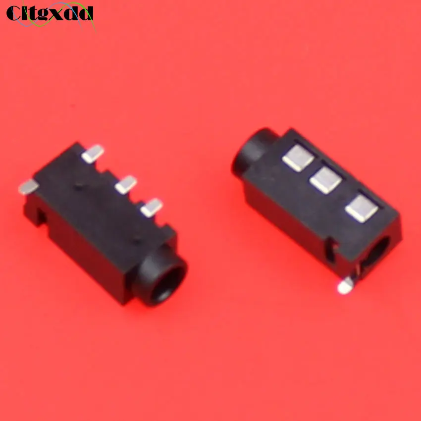Разъем для наушников cltgxdd 3 5 мм разъем PJ 320D 4 контактный SMT SMD|4 pin female connector|4 femalesmd