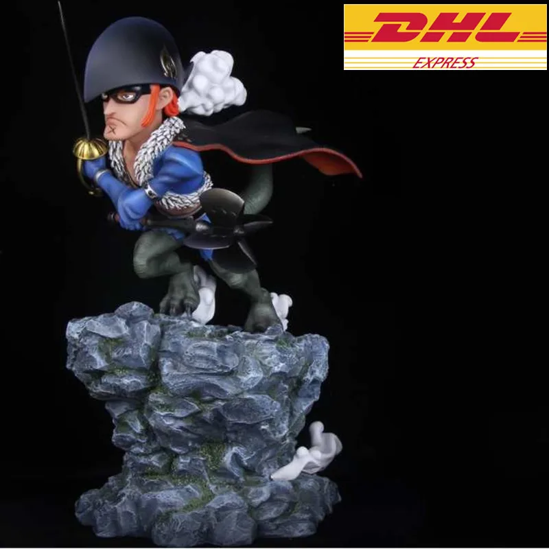 

Statue ONE PIECE Bust Red flag X Drake SD Full-Length Portrait GK Action Figure Collectible Model Toy BOX 24CM J502