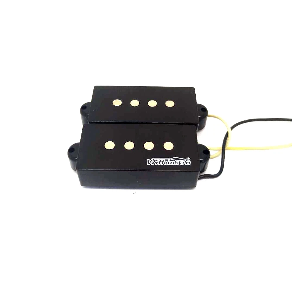 Wilkinson MWPB P-Bass Guitar Pickups Humbuckers Precision Style Black