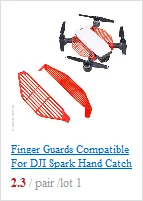 SunnyLife защита пропеллера для DJI SPARK экранирующие кольца со складными посадочными шестернями стабилизаторы