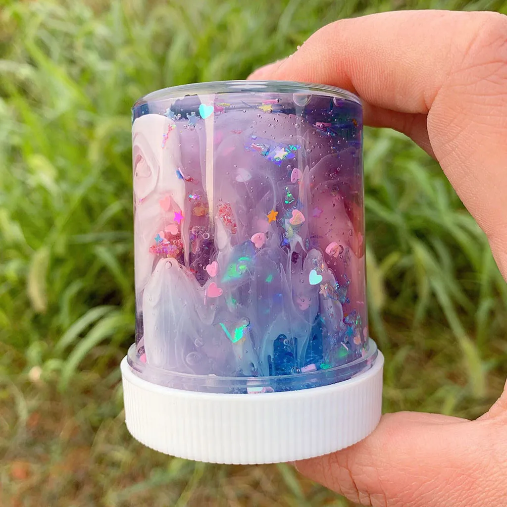 Non-Toxic Clear Slime Beautiful Color Mixing Cloud Kids Relief Stress Toys high quality hot sale W506 | Игрушки и хобби