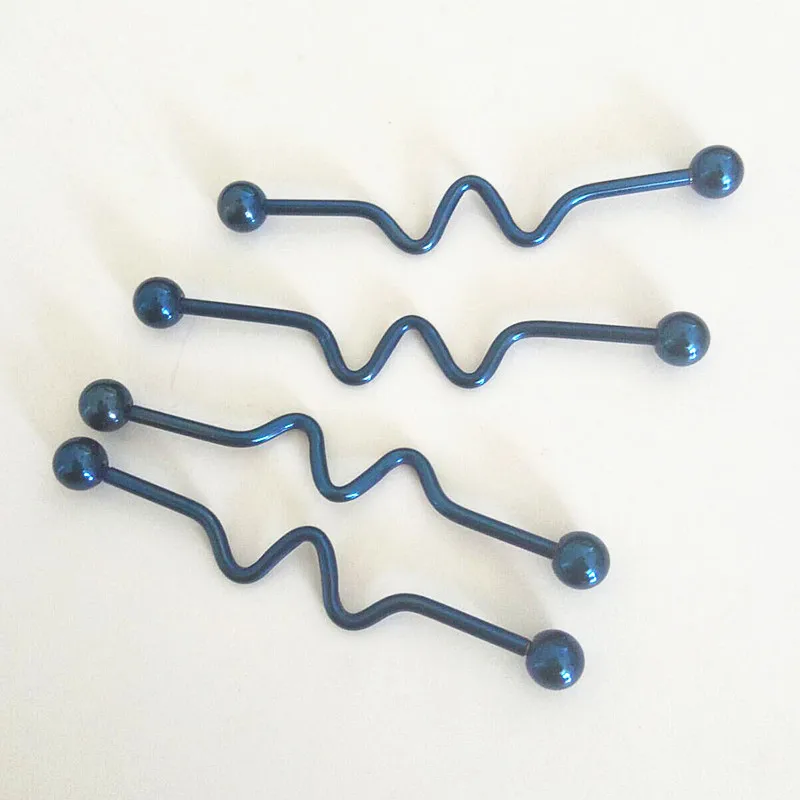 Штанга-гвоздик из нержавеющей стали для пирсинга изделие прокола уха языка тела