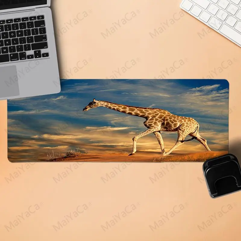 

MaiYaCa Gaming Mouse Pad Large Mouse Pad New Designs giraffe animal Mouse Mat for league of legends mouse pad mousepad