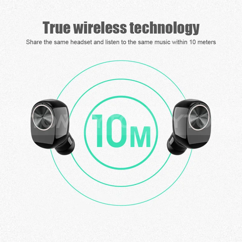 YTOM TWS мини-наушники Ture беспроводные Bluetooth-наушники Twins наушники для телефона