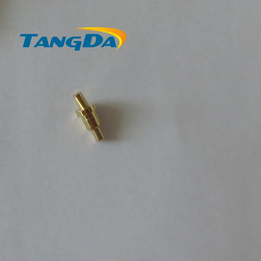 Tangda DHL/EMS D2 * 2 мм + хвост 1K шт pogo pin разъем Аккумуляторная пружина 1P сквозное