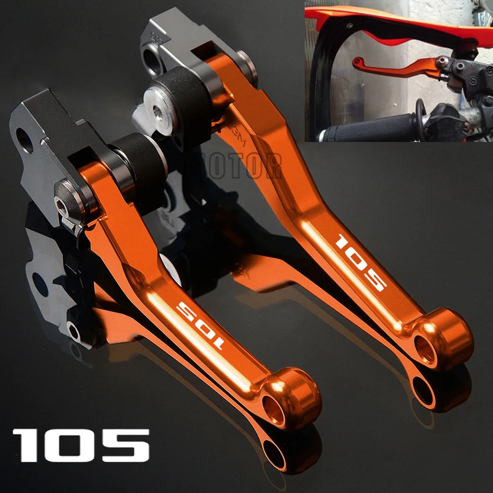 

For 105SX/105XC 2007-2011 2008 2009 2010 105 SX/XC CNC Aluminum Motorcycle Dirt Pit Bike Motocross Pivot Brake Clutch Levers