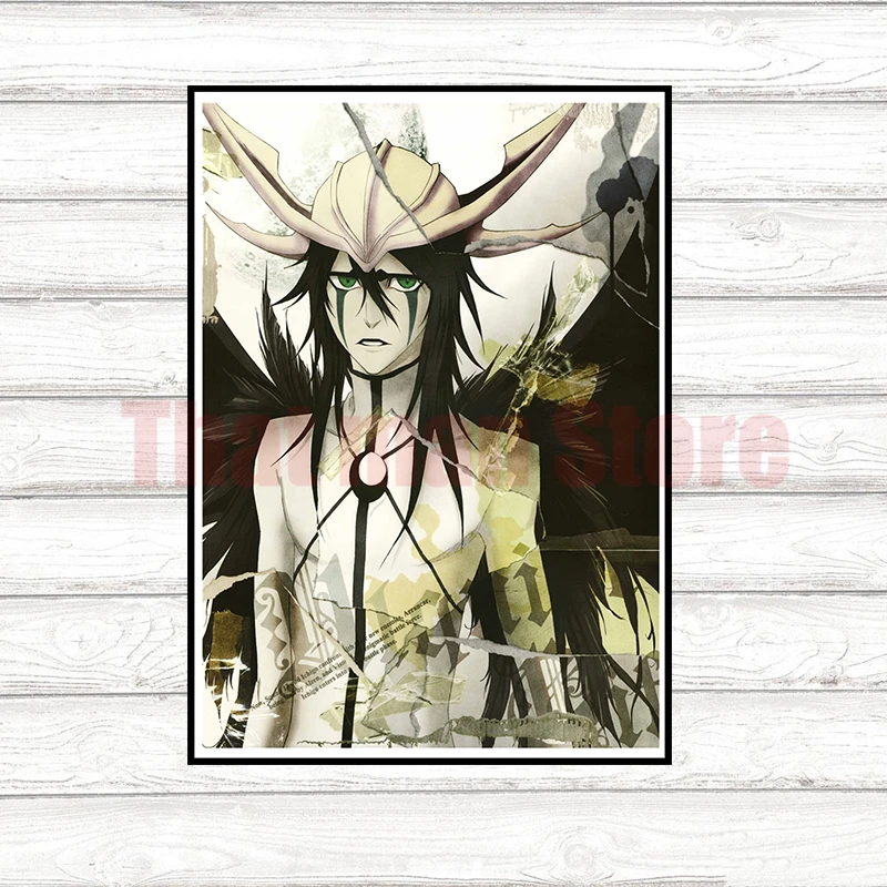 BLEACH плакаты мультфильм наклейки на стену белая мелованная бумага печатает Высокое разрешение гостиная спальня бар украшение дома арт бренд