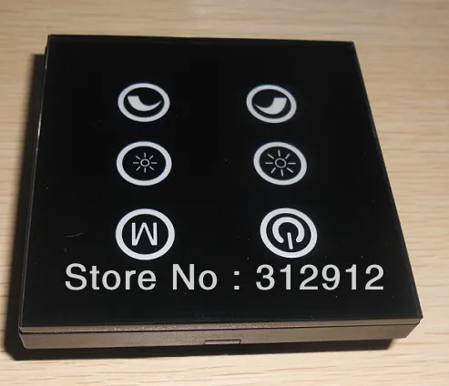

TM03, 6key led контроллер сенсорной панели, DC12-24V вход; 4A * 3 канала выхода