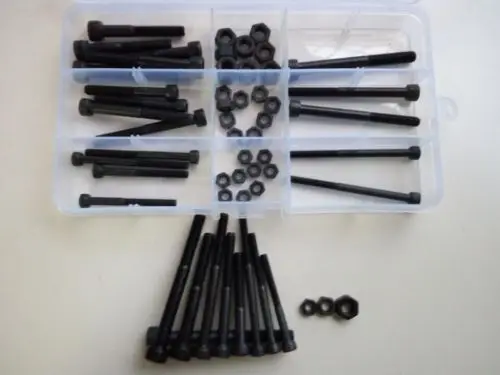 57 шт. шестигранные шурупы M4 M5 M6 12 9 класса|nut|nut allergiescap pvc |