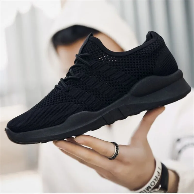 New Mesh Men Casual Shoes Lac-up Lightweight Walking Sneakers Breathable Sport Running Tenis Feminino Zapatos | Обувь