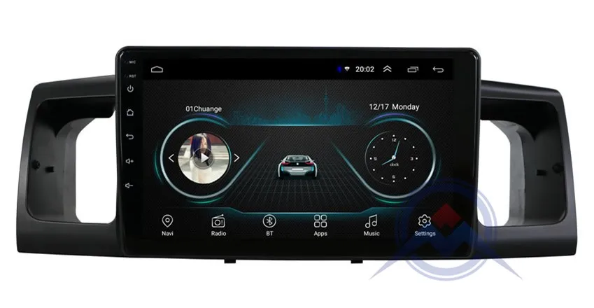 ZOHANAI 2.5D Экран Android 8,1 dvd-плеер автомобиля для Toyota Corolla E120 BYD F3 мультимедийный плеер стерео GPS Радио Навигация