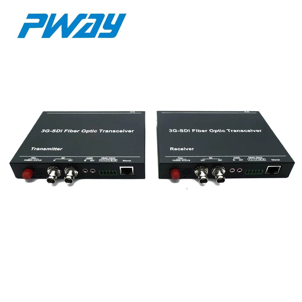PWAY PW STF507 HD 3g SDI по оптоволоконному удлинителю 1 80 км медиаконвертер видео аудио
