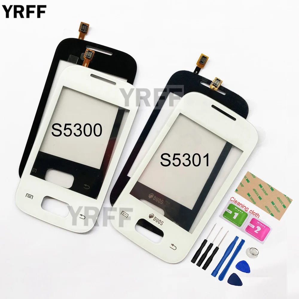 Для Samsung Galaxy Pocket S5300 Plus S5301 сенсорный экран дигитайзер Сенсорная панель замена