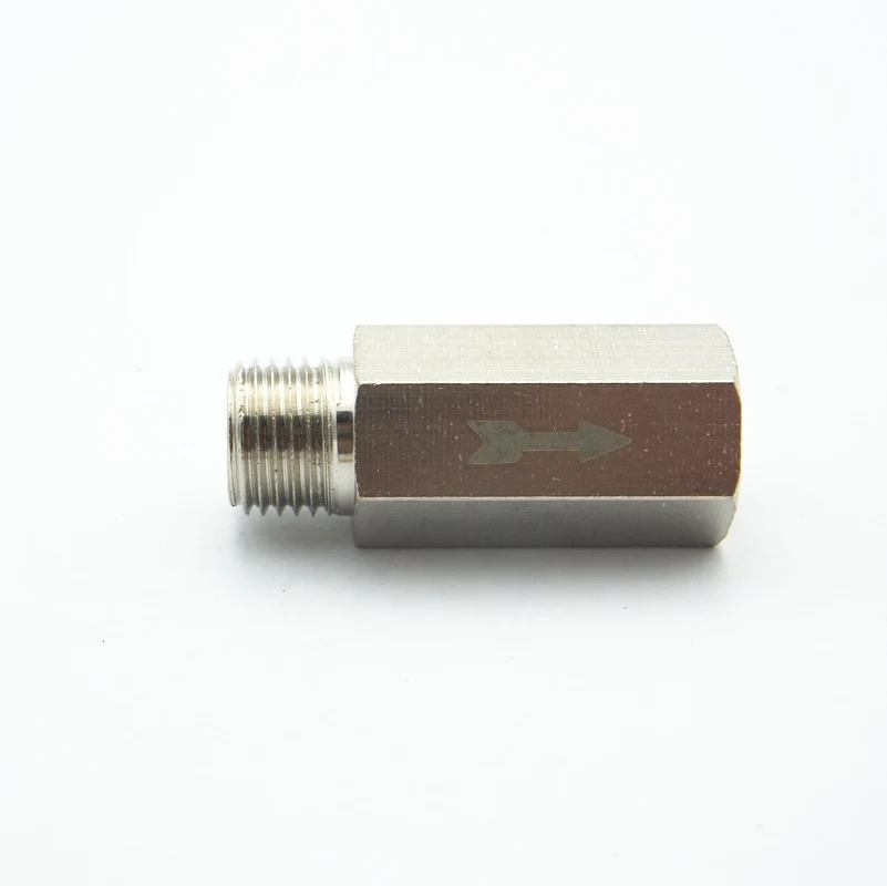 Латунный контрольный клапан 1/4 &quotBSP Male x 1/4&quot BSP Female Thread односторонний обратный
