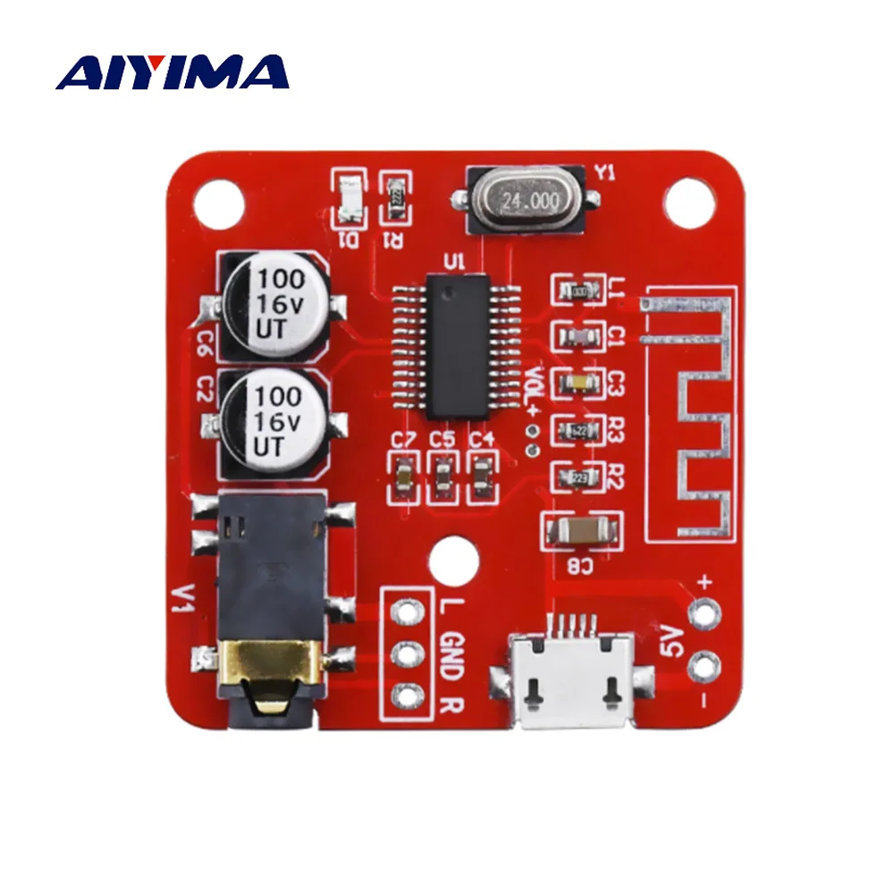 Плата аудио ресивера AIYIMA Bluetooth 4 2 без потерь|Усилители мощности| |