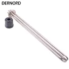 Трехзажимный нагревательный элемент DERNORD 2, od64 мм, 380 вв, 6 кВт, низкая плотность, электрический нагревательный элемент для пивоварни и дистилляции