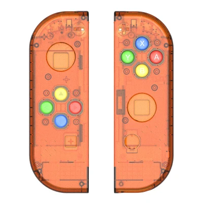 Orange Joycon case DIY NS Switch Joycon сменный корпус чехол для nintendo Switch контроллер NS Joy-Con игровая консоль переключатель оболочки кнопки - Цвет: Orange Joycon case