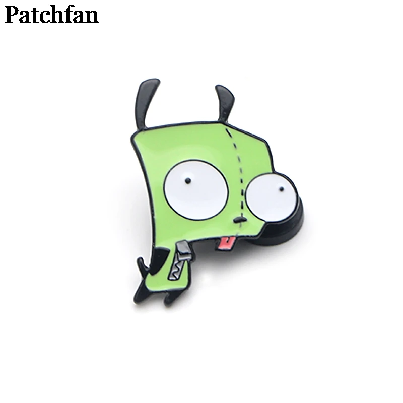 1 Patchfan Захватчик Зим броши для мужчин и женщин Прайд цинк эмаль шпильки медаль для рубашки рюкзак одежда сумка Декоративные значки A2141 - Цвет: 1