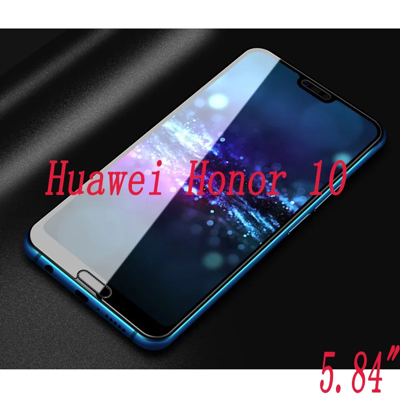 

2 шт закаленное стекло 9H Взрывозащищенная защитная пленка для экрана протектор мобильного телефона для Huawei Honor 10 5,84"