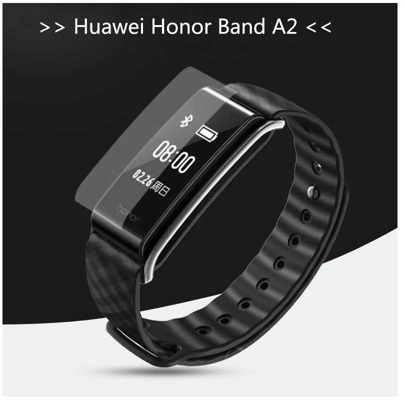 Анти-Царапины Мягкий ТПУ Ультра прозрачная защитная пленка для huawei Honor Band A2 умный