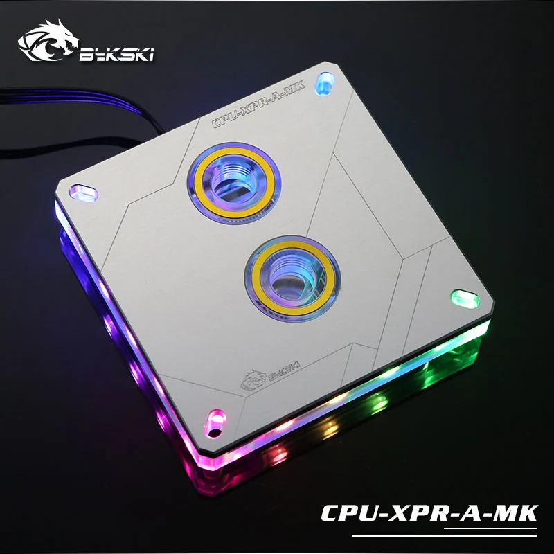 Bykski CPU водный блок для INTEL LGA 1151 115x2011 2066 I7 блоки 5 в 3Pin D RGB аура синхронизация