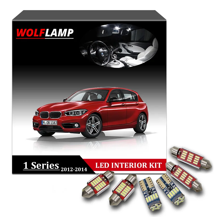 Wolflamp 16 шт супер яркая белая светодиодная интерьерная с canbus автомобильные фары