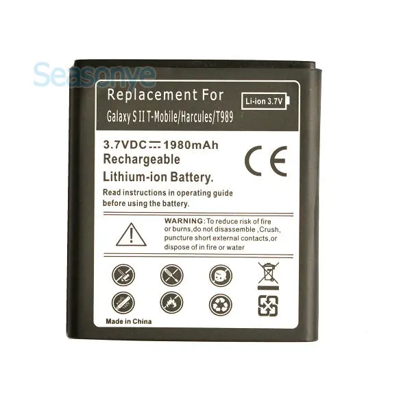 Seasonye 3x1980mAh EB-L1D7IBU / BA EB585157VA EB585157VK сменный аккумулятор + универсальное зарядное