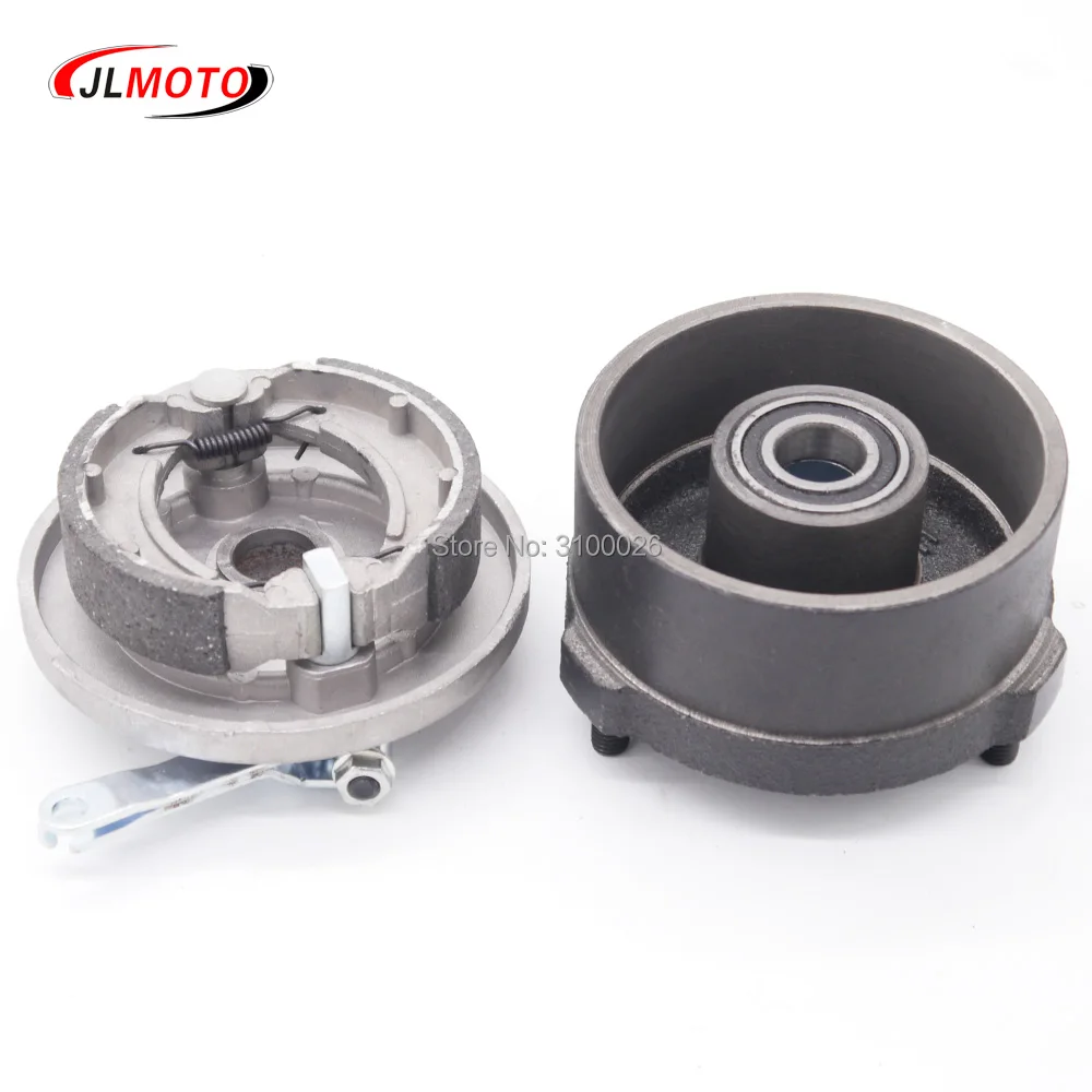 1 пара/2 шт. левый/правый Тормозной барабан Ступица колеса Jinling Fuxin 49CC 50CC 90CC 110CC 125CC