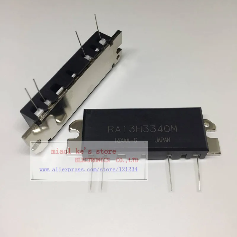 

100%New original; RA13H3340M RA13H3340M-101 [ RoHS Compliance , 330-400MHz 13W 12.5V, 2 Stage Amp. For MOBILE RADIO ]