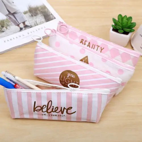 Холщовый милый чехол для косметики в стиле ретро девушек и женщин косметичка