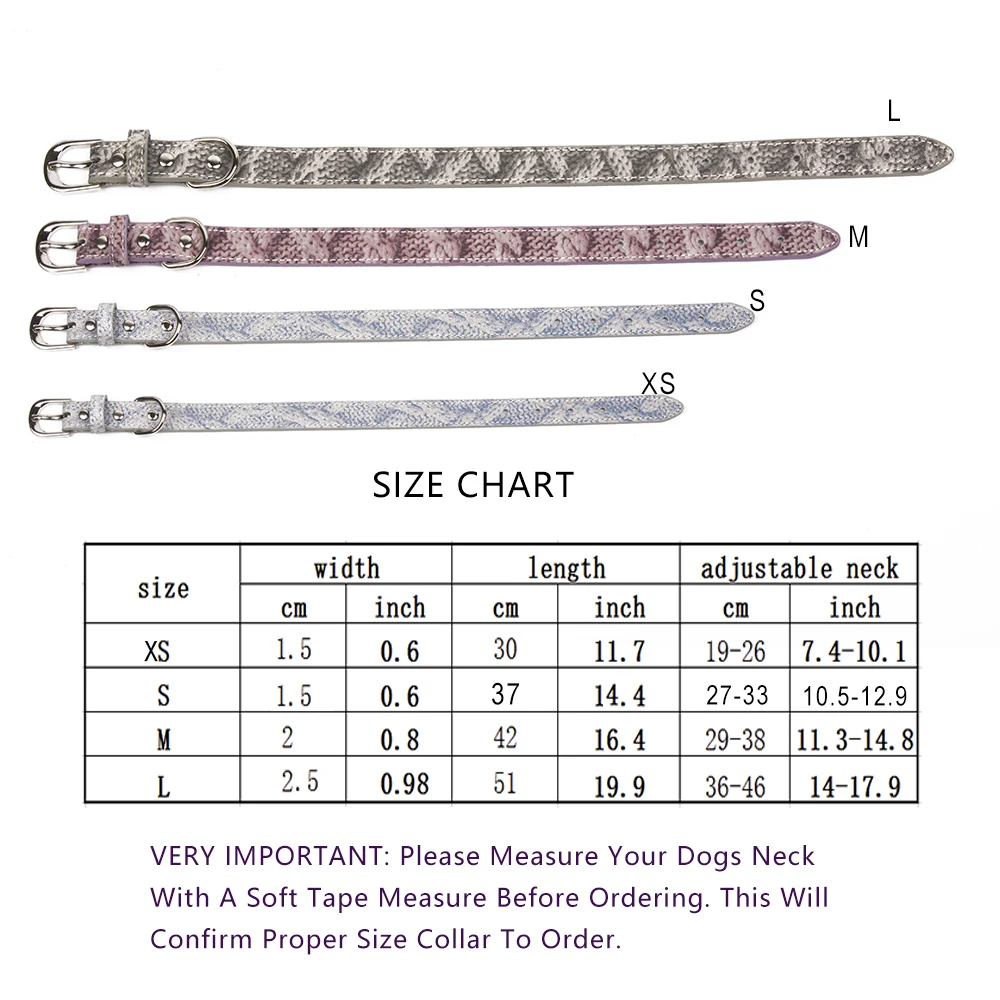 

T-MENG New Genuine Leather Dog Collar Soft Adjustable Pet Collars Durable Chihuahua Small Dog Cat Collar Goods For Pet Products