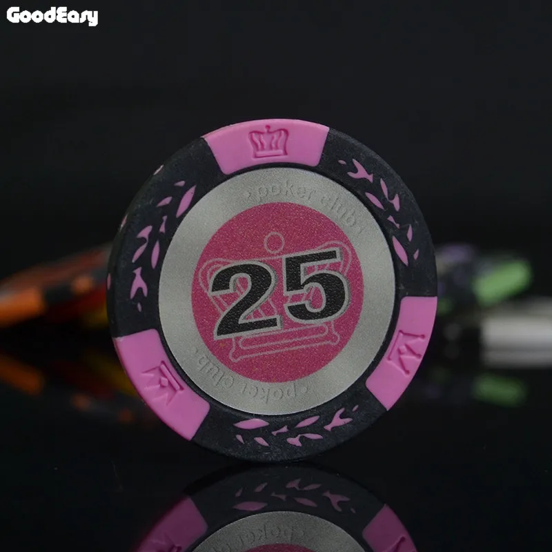 Распродажа Flash 500 шт./компл. 14 г казино глина пшеничная Корона покерные фишки люкс