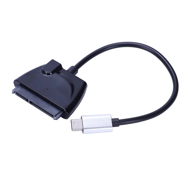 Type C Usb 3 1 папа на Sata 22 Pin 2 5/3 5 в жесткий диск драйвер Ssd Кабель адаптер| |